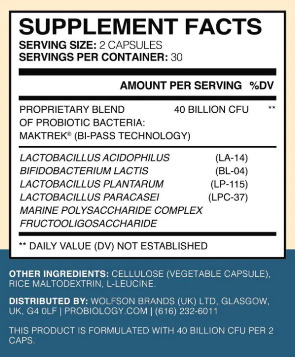 Yourbiology Gut+ supplements